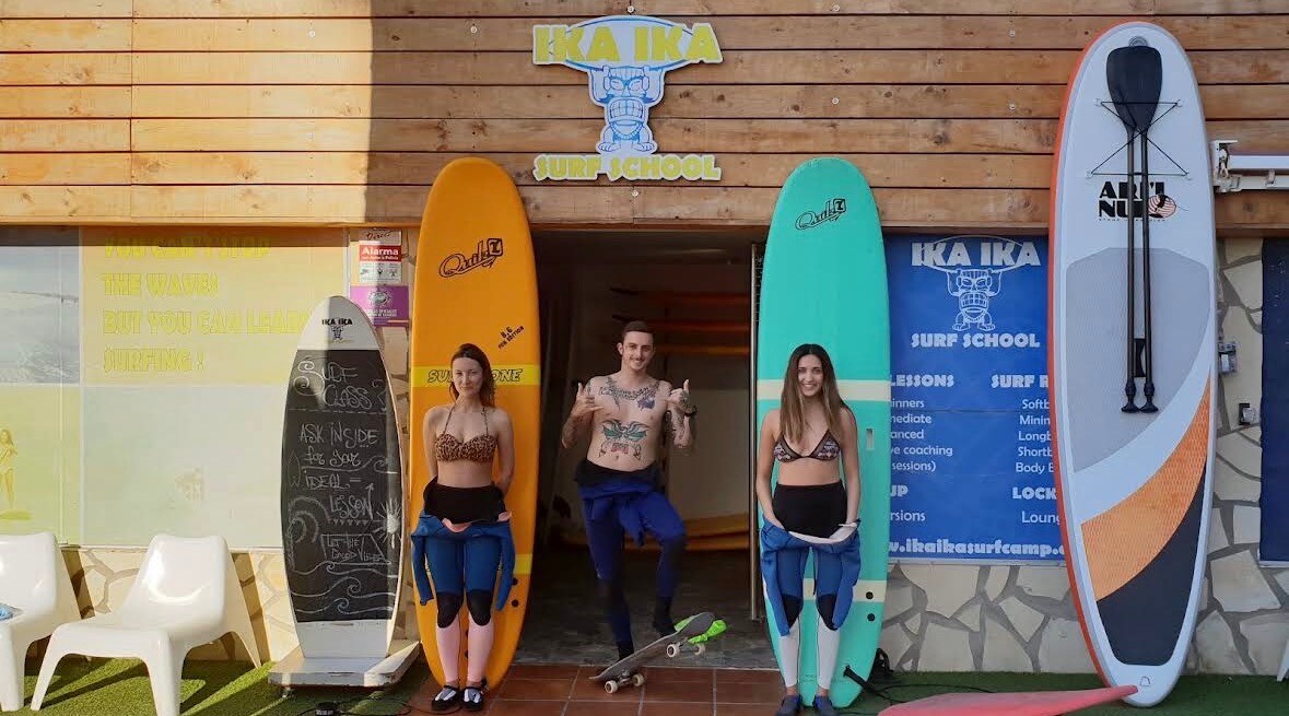 Surf nel Tempio di Tenerife
