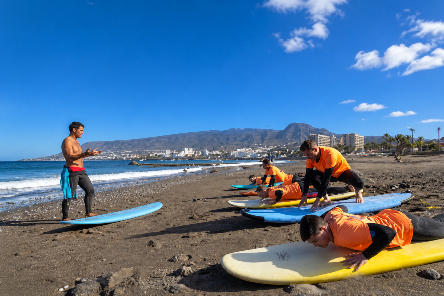 Surf nel Tempio di Tenerife