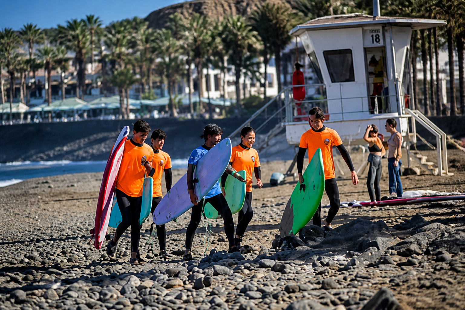 Surf nel Tempio di Tenerife