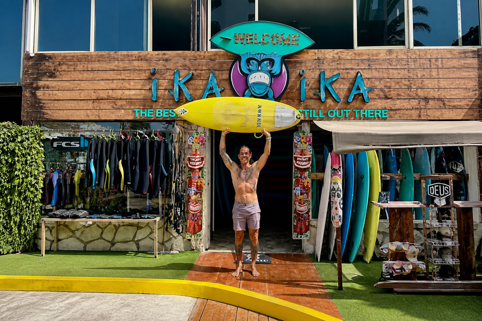 Surf nel Tempio di Tenerife