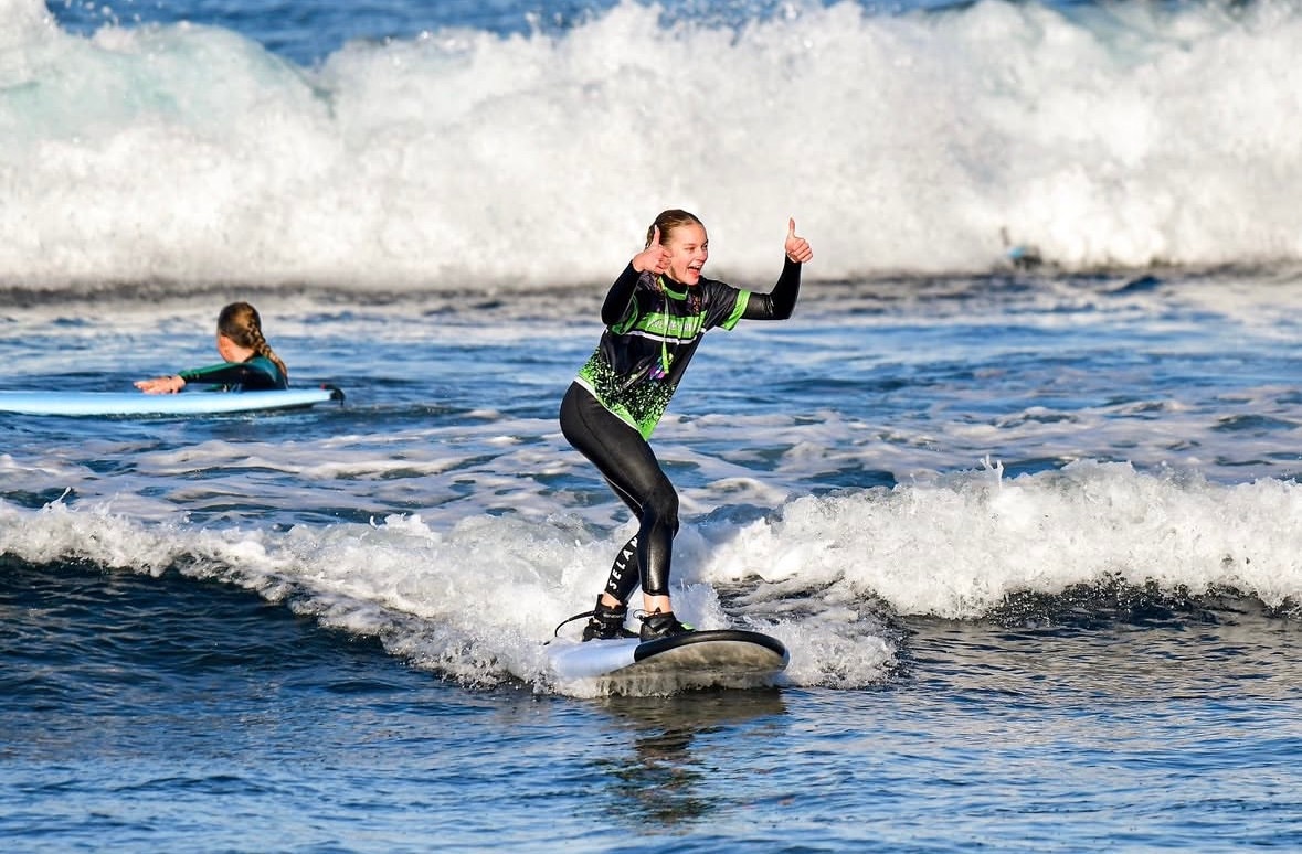 Surf nel Tempio di Tenerife