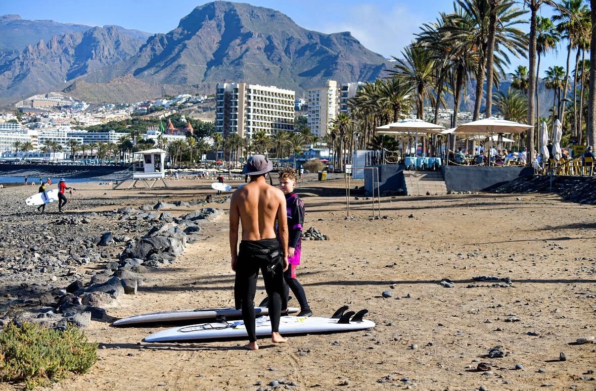Surf nel Tempio di Tenerife