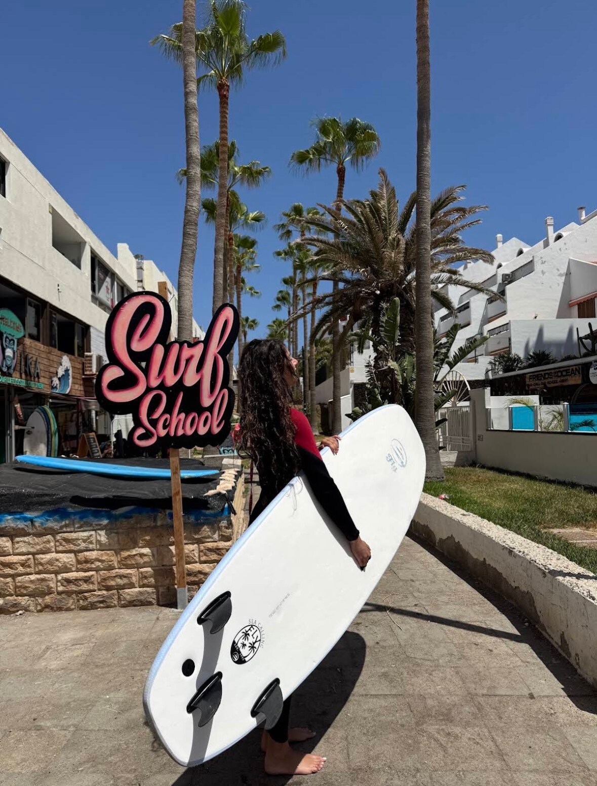 Surf nel Tempio di Tenerife