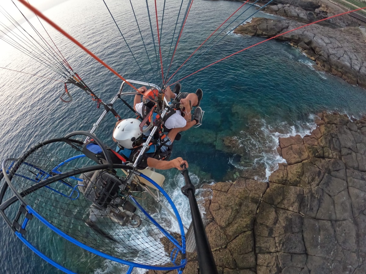 Attraversa le nuvole in Paratrike a Tenerife