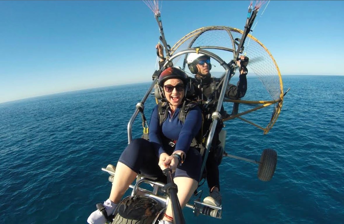 Attraversa le nuvole in Paratrike a Tenerife