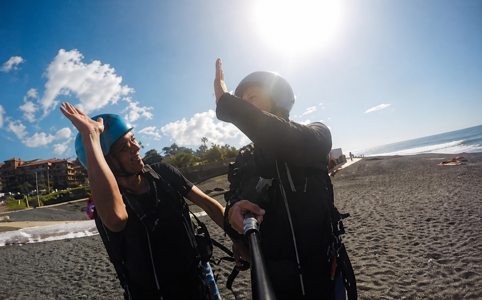 Attraversa le nuvole in Paratrike a Tenerife