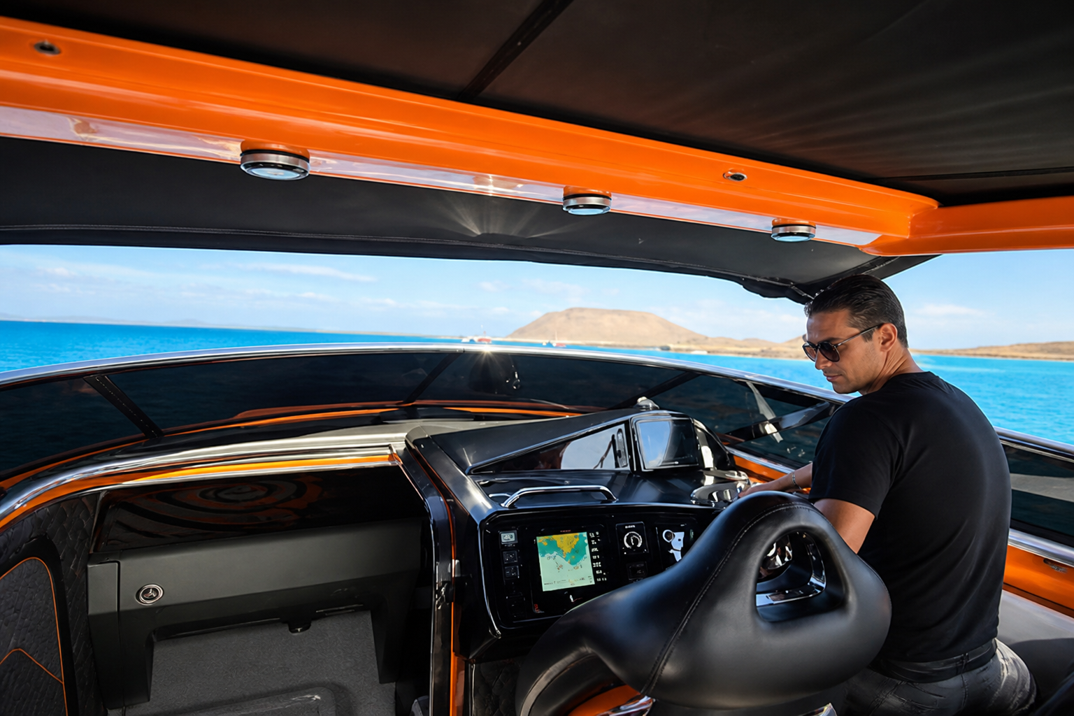 Rilassati a Lanzarote su una barca di lusso