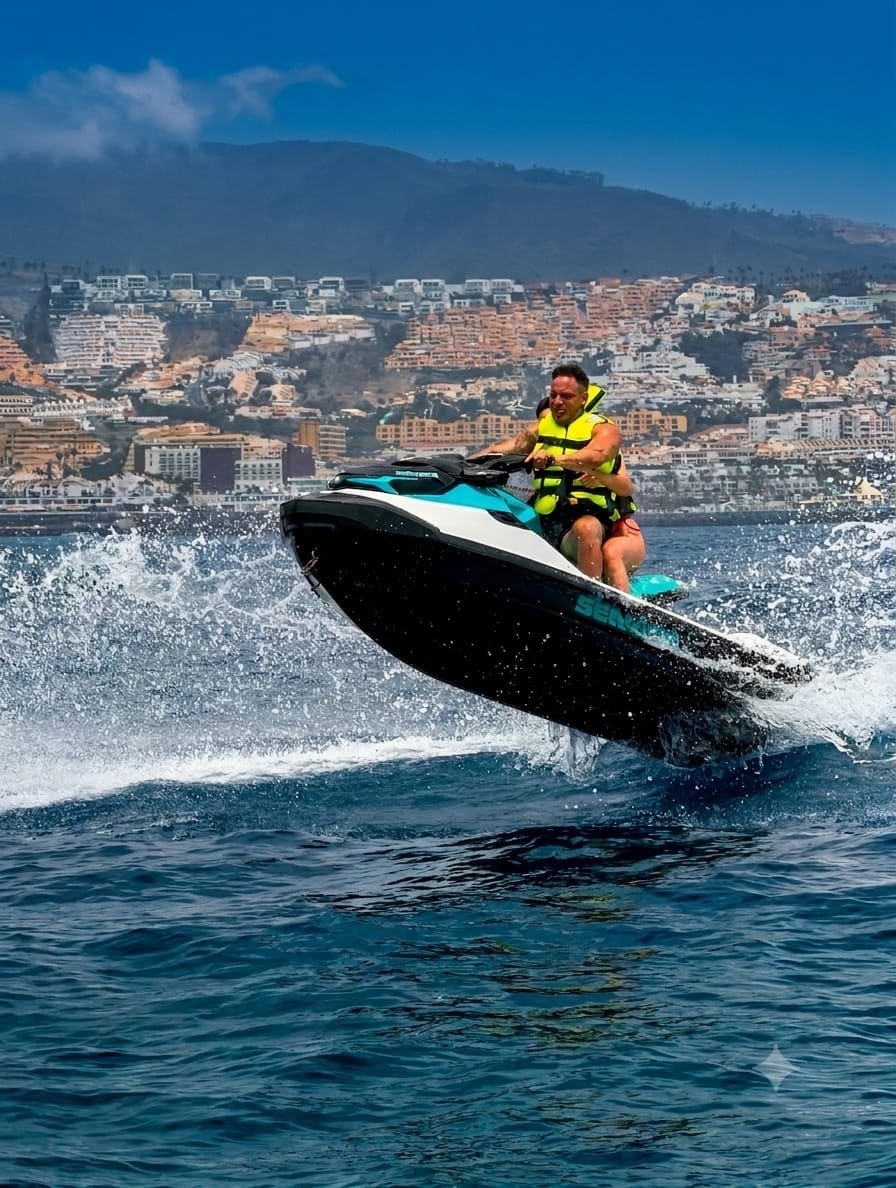 Vivi l’Adrenalina del mare di Adeje in Jetski