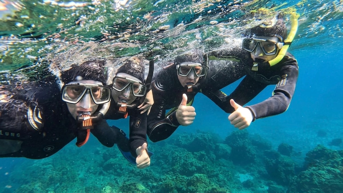 Tour snorkeling guidato in acque cristalline
